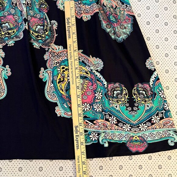 Metaphor XL Maxi Dress Boho Blue Pink Comfy CoolβFun - Picture 10 of 12